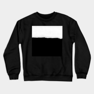 Black and White Crewneck Sweatshirt